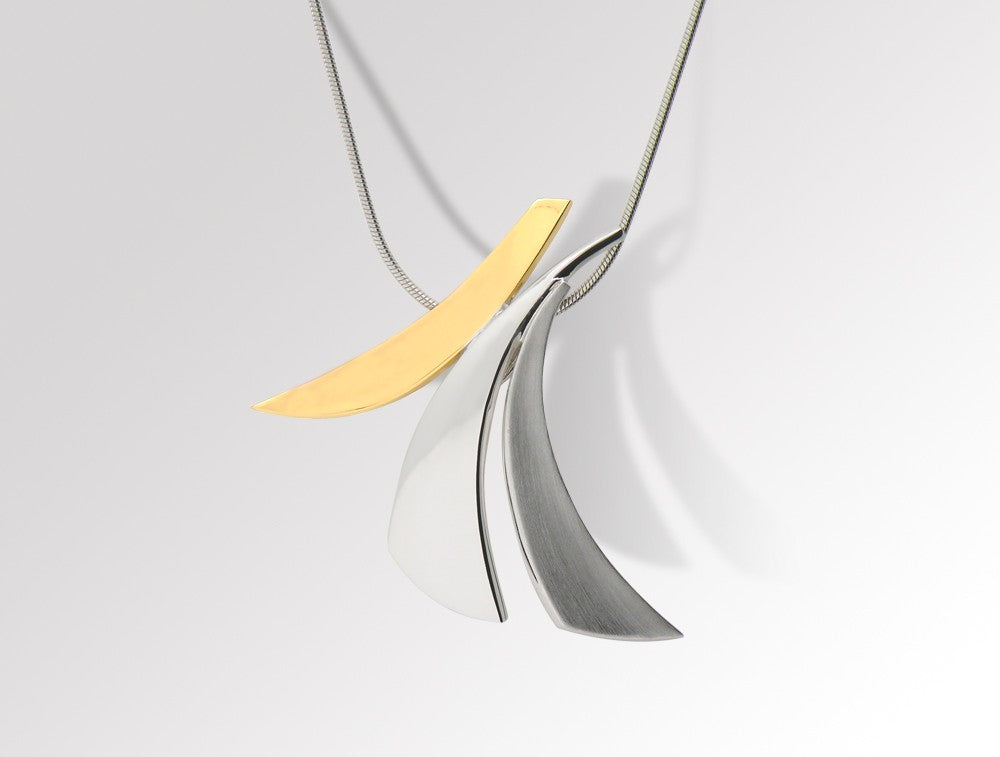 Artistic Flower Petals Pendant P7317