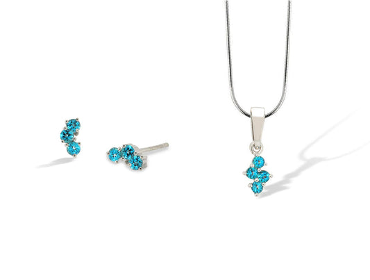 Set 481 BRILLIANT CUT GEMSTONE SET