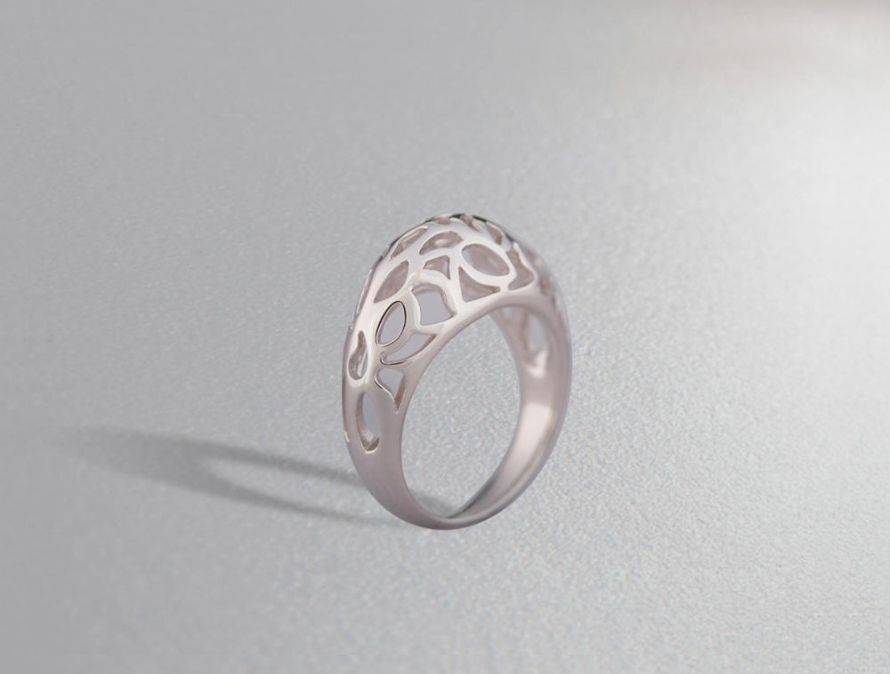 Sterling silver ring, style R5492