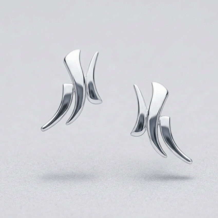Sterling silver earrings by Joryel Vera, style E9304
