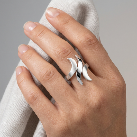 Artistic Silver Ring in 925 Sterling Silver | R5829