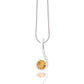 Amethyst and Garnet pendant in sterling silver, style P4242 - view 6