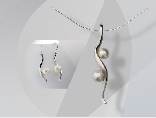 ELEGANT CULTURED PEARL SET - Charizzma