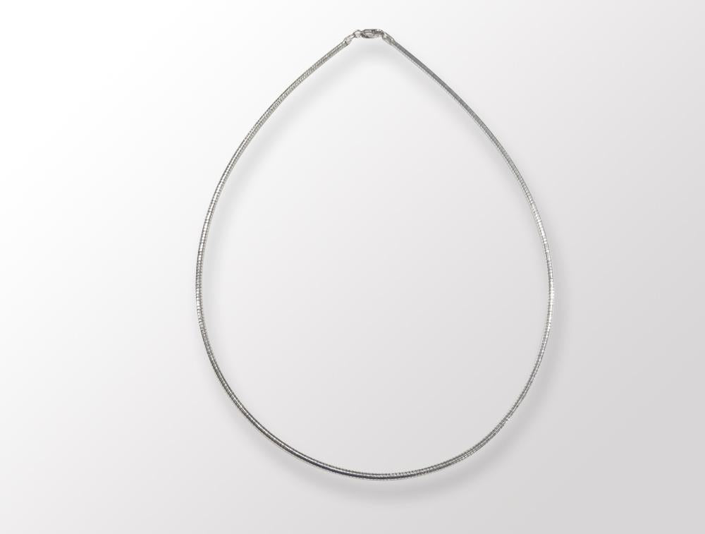 Sterling silver neck wire, style JV2817