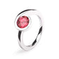 Amethyst and Blue Topaz ring in sterling silver, style R4285 - view 3