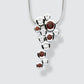 Amethyst and Blue Topaz pendant in sterling silver, style P4538 - view 3