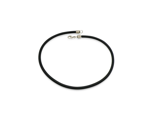 BLACK SILICON NECK WIRE