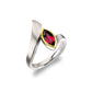 Marquise Gemstone Ring R5832 - R5832 Garnet w/gold bezel - Ring