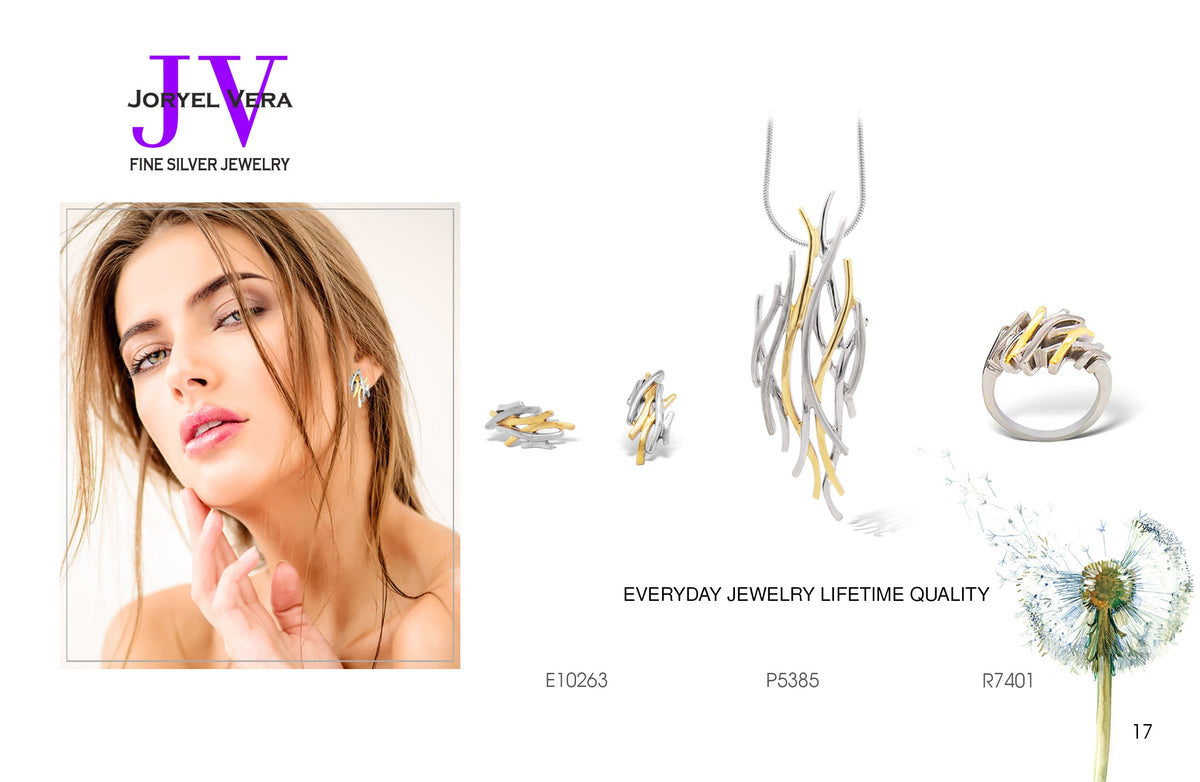 Sterling silver jewelry set, style SET404 - view 2