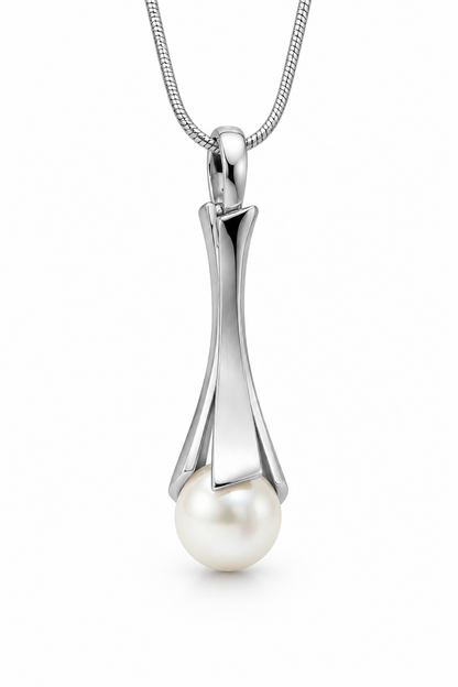 Pearl Pendant in 925 Sterling Silver | P6911