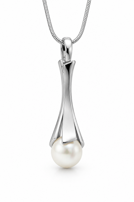 Pearl Pendant in 925 Sterling Silver
