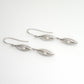 Pearl earrings in sterling silver by Joryel Vera, style E9339 - view 2