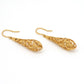 Sterling silver earrings, style E7253 - view 2