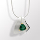 Amethyst and Blue Topaz pendant in sterling silver, style P6511 - view 3