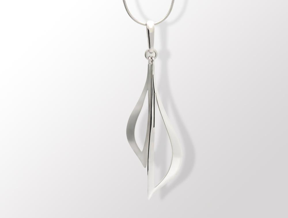 Sterling silver pendant, style P7333 - view 2