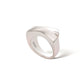 Sterling silver ring, style R2855