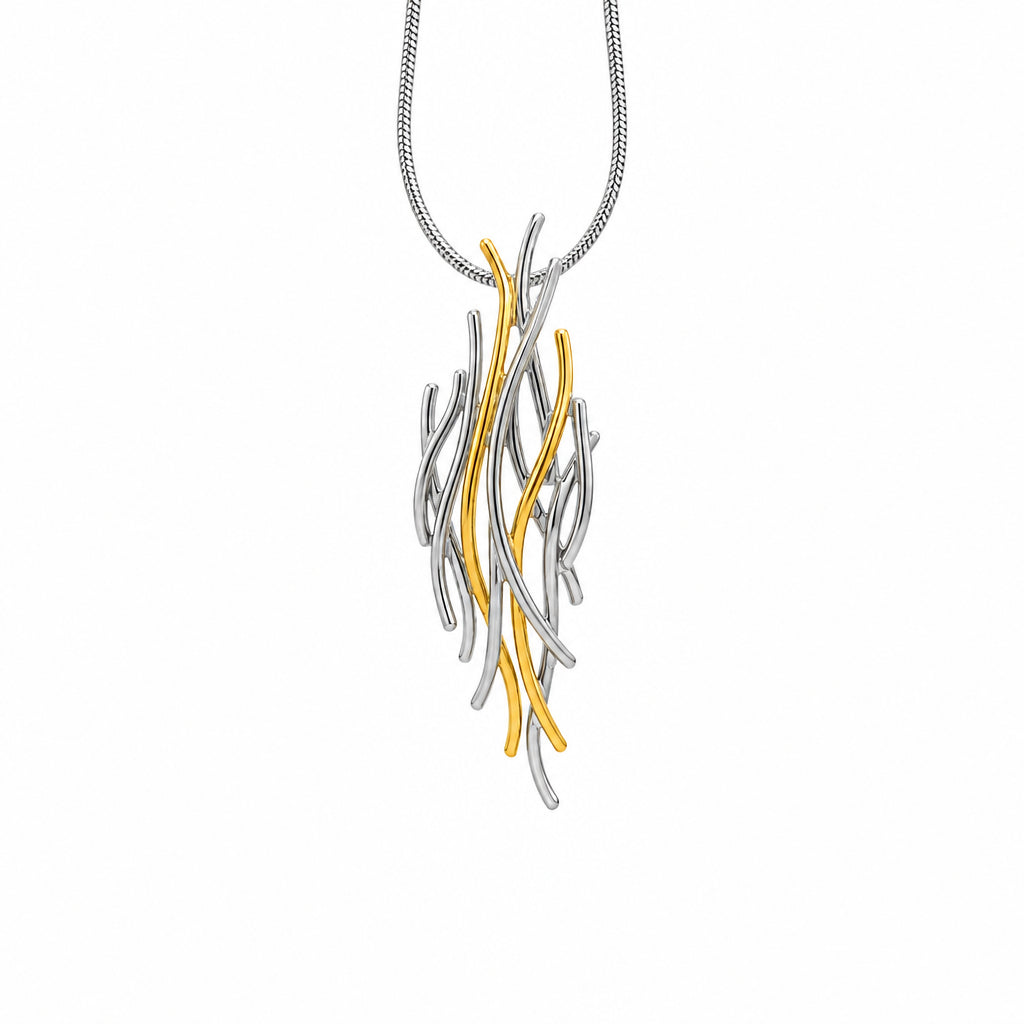 Sterling silver pendant, style P5385