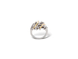 Two Tone Ring R7401 - Rings