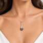 Black Pearl pendant in sterling silver, style P6911