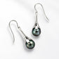 E8448 TAHITIAN BLACK PEARL EARRING - Charizzma