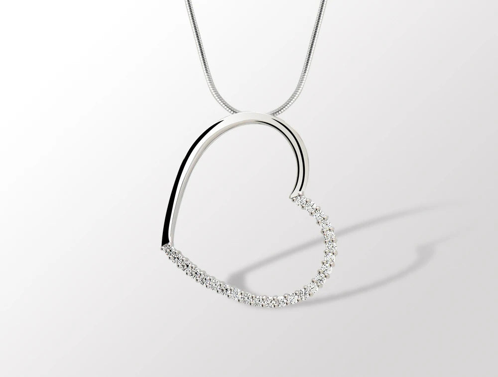 Sterling silver pendant, style P3972 - view 2