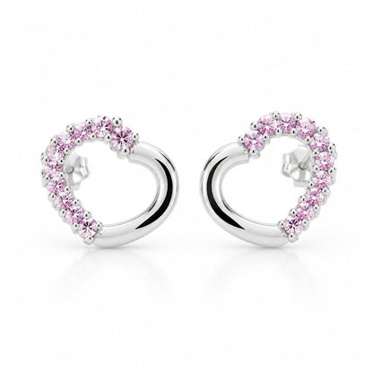 Sterling silver earrings, style E4374