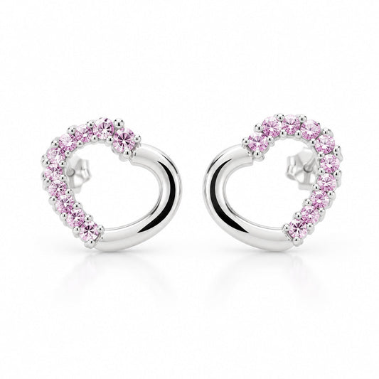 Sterling silver earrings, style E4374