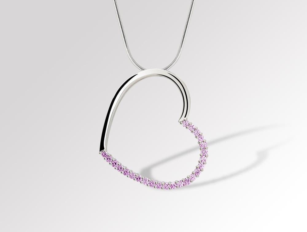 Sterling silver pendant, style P3972