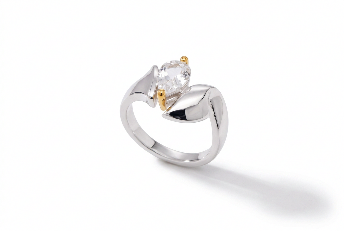 Artistic Gemstone Ring in 925 Sterling Silver | R6987