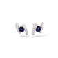 Gemstone Earring E3059 - E3059 Iolite - Earring