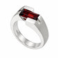 Amethyst and Blue Topaz ring in sterling silver, style R6979 - view 2