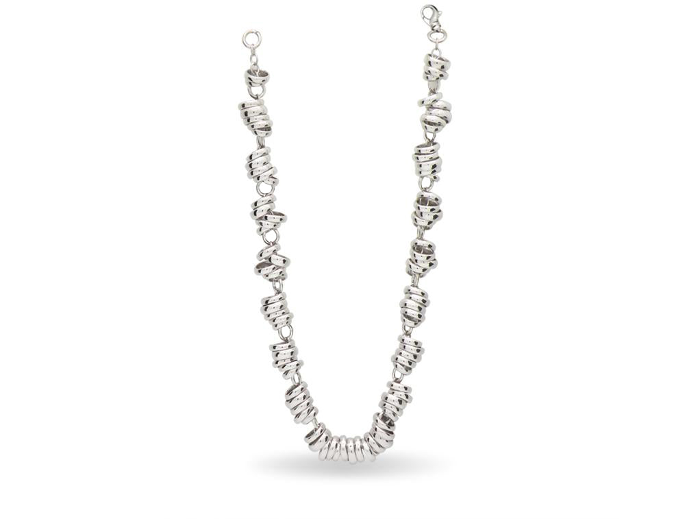 Sterling silver necklace, style N1194