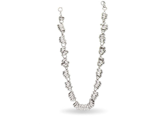 Sterling silver necklace, style N1194