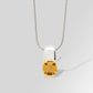 Cushion Bufftop Gem Pendant P2774 - P2774 Citrine - Pendant