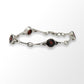 Amethyst and Blue Topaz bracelet in sterling silver, style B2388 - view 7
