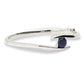 Amethyst and Blue Topaz bracelet in sterling silver, style B1686 - view 6