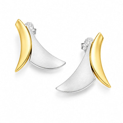 Sterling silver earrings, style E9295