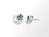 A Touch Of Modern E9291 - E9291 Blue Topaz - Earring