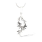 Iolite and White Topaz pendant in sterling silver, style P7324 - view 3