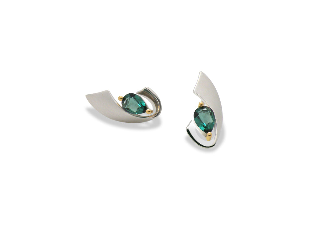 E9299 ARTISTIC GEMSTONE EARRING - view 2