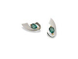 Artistic Gemstone Earring E9299 - E9299 Green Qtz - Earring