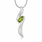 Amethyst and Blue Topaz pendant in sterling silver, style P7312 - view 3