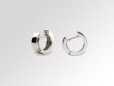 Uni Sex Silver Huggie Earring *E2450