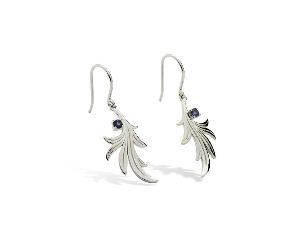 Natures Gemstone Earring E9304 - E9304 Iolite - Earring