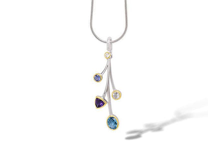 Sterling silver pendant, style P6901