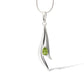 Amethyst and Blue Topaz pendant in sterling silver, style P7326 - view 3