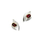 Blue Topaz and London Blue Topaz earrings in sterling silver, style E9328 - view 6