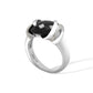 Black Onyx jewelry set in sterling silver - view 5