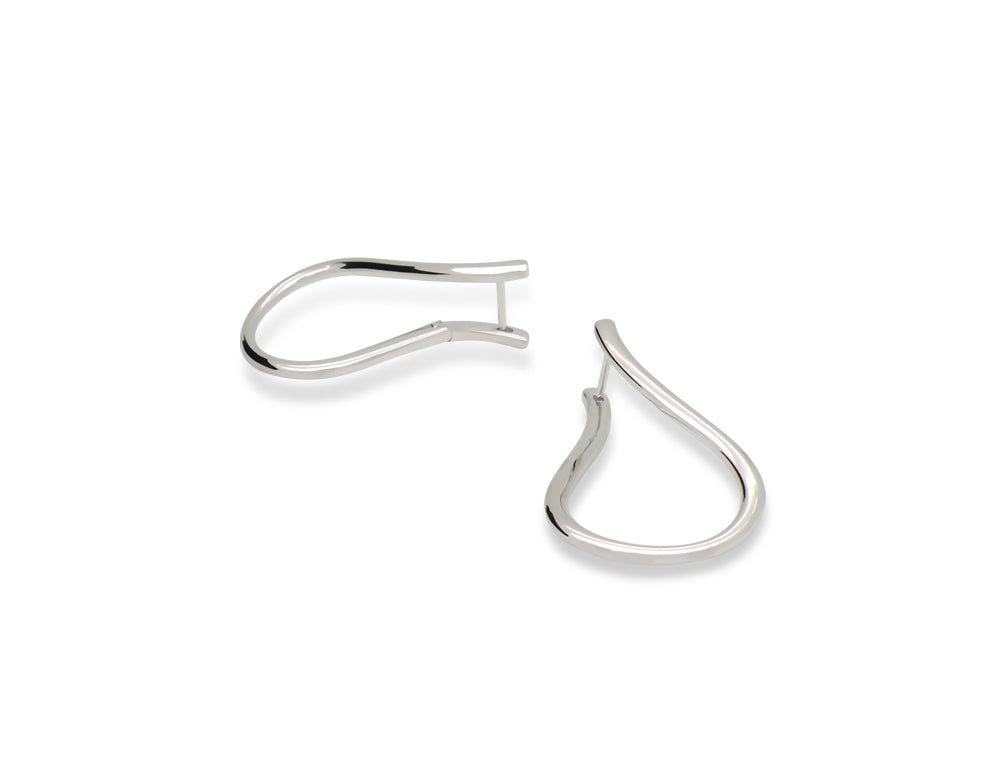 Sterling silver earrings, style E7755