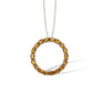P7369 CIRCLE OF GEMSTONES PENDANT - view 5